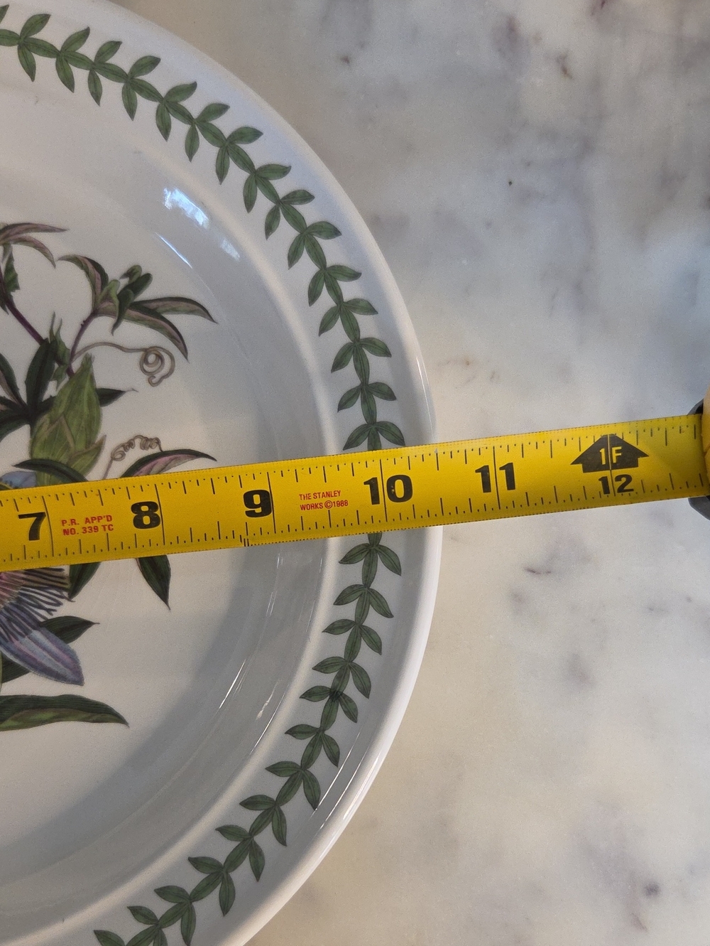 Vintage | Portmeirion The Botanic Garden Dinner Plates 10.5" Set 4 - Picture 7 of 7
